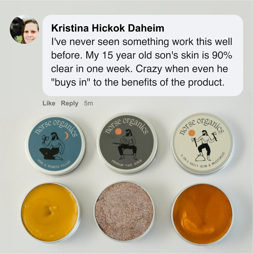 Norse Organics Redness & Breakout Support Ritual